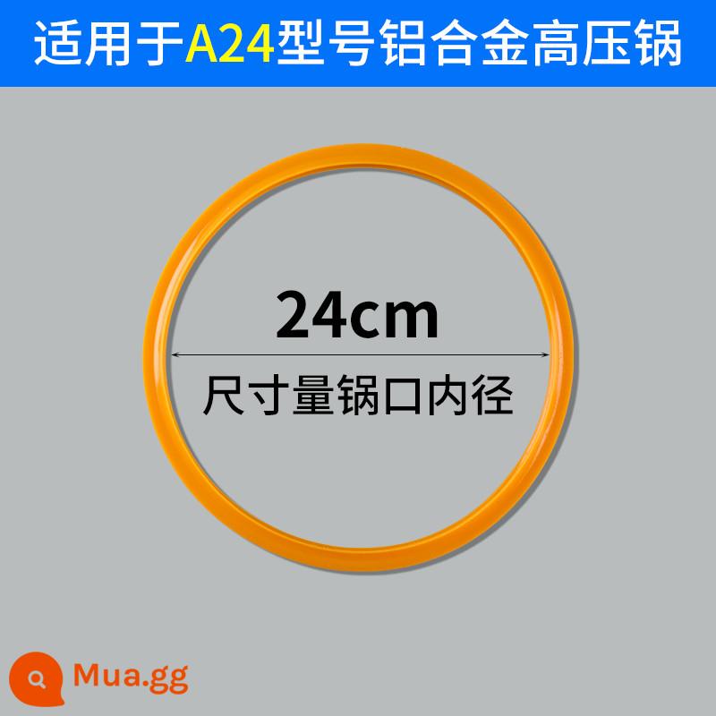 Nồi áp suất kín vòng đa năng vòng cao su cũ nồi áp suất silicone vòng trong tạp dề đệm phụ kiện danh sách 824 - Mẫu Oxford dày [đường kính trong 24 cm] thích hợp cho nồi áp suất in A24