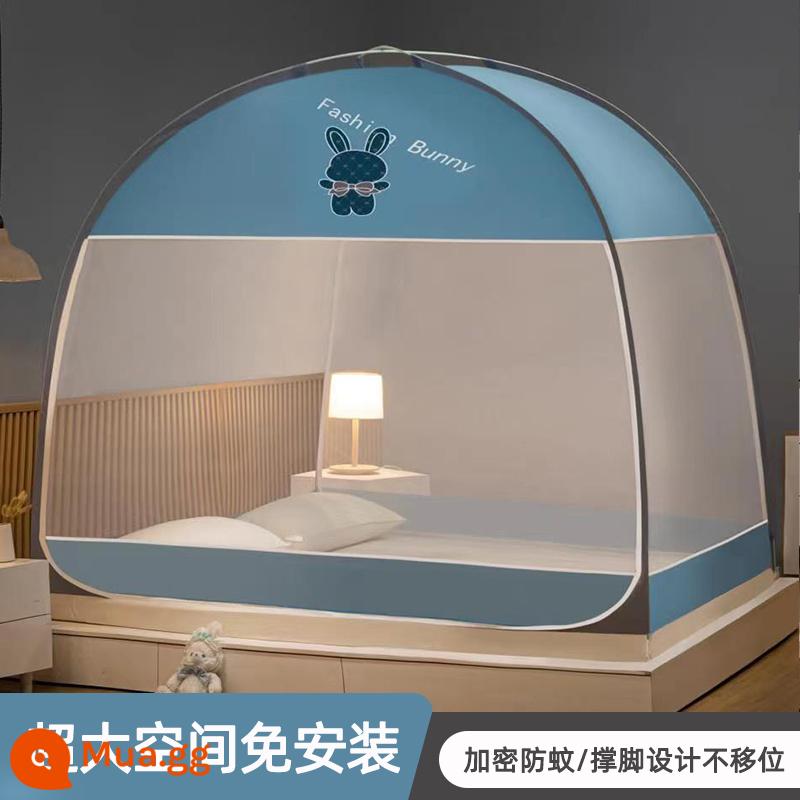 Màn chống muỗi Jieliya miễn phí lắp đặt yurt home phòng ngủ trẻ em chống rơi có thể gập lại 2023 mới cao cấp 223 - Bunny thời trang [lắp đặt kháng khuẩn và chống rơi, cửa đôi không gian rộng]