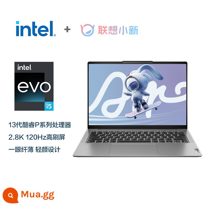 [Ra mắt sản phẩm mới] Máy tính xách tay Lenovo Xiaoxin 14/16/Air14 mỏng và nhẹ 2023 Intel Core i5 thế hệ thứ 13 mới học trực tuyến lớp học kinh doanh văn phòng trang web chính thức của cửa hàng flagship - [Xiaoxin Air14]i5-1340P/màn hình tích hợp/14 inch/màn hình 2,8K/120Hz/màu xám