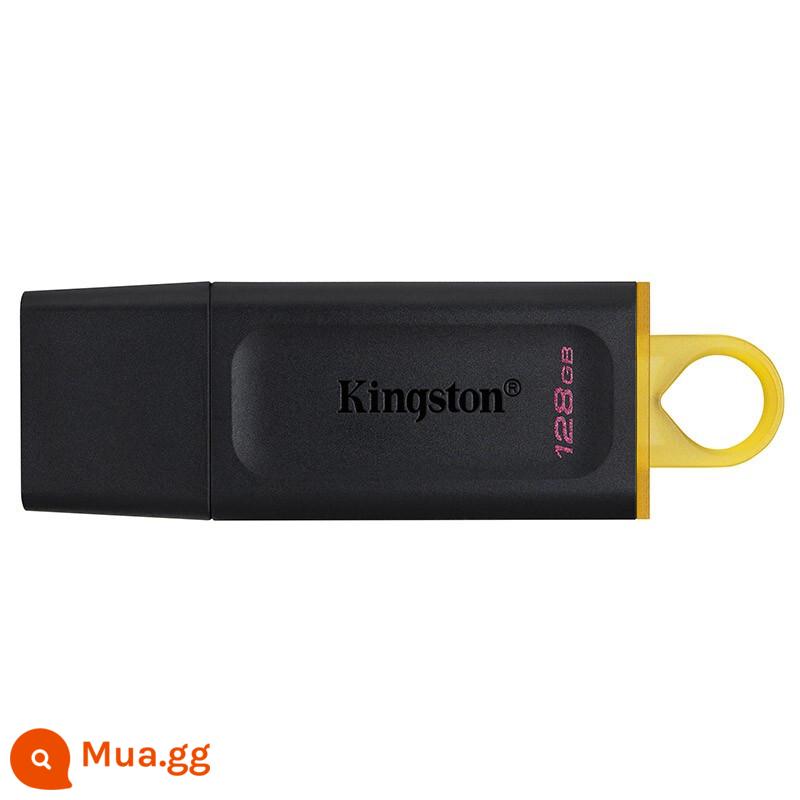 Ổ Flash Kingston 128G Dung Lượng Lớn Ô Tô Tốc Độ Cao USB Chính Hãng Cá Tính Tùy Chỉnh Ổ Đĩa U Di Động Văn Phòng Kinh Doanh - màu vàng