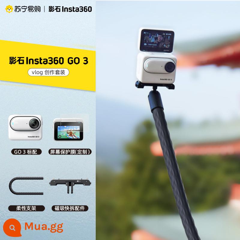 Hàng Mới Về Shadowstone Insta360 GO 3 Thumb Camera Thể Thao Vlog Du Lịch Kỷ Lục Đi Xe Đạp 1953 - gói tạo vlog