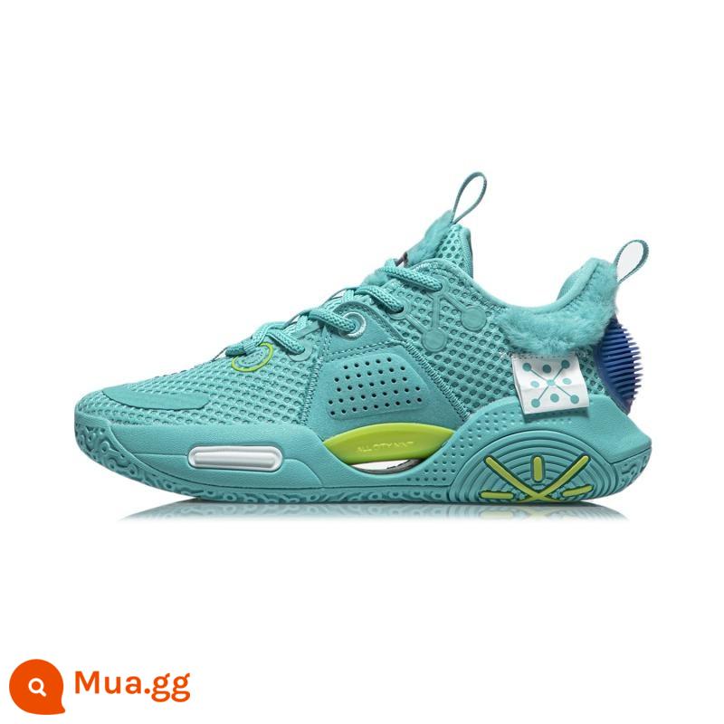 Li Ning 䨻 giày bóng rổ nam Wade whole city 10 phiên bản thanh niên kẹo bông thoáng khí giày chiến đấu chuyên nghiệp nữ ABPS009 - City 9 Youth Edition/Wave Blue (ABPR033-4) Nhận hàng, ưu tiên giao hàng