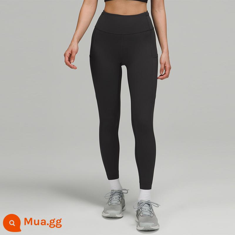 Quần legging thể thao lưng cao nhanh chóng và miễn phí dành cho nữ 24"*Phản quang丨lululemon丨LW5BLBA - màu xám than chì