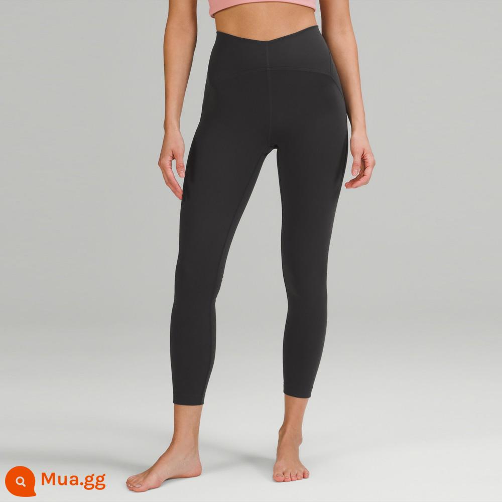 lululemon丨InStill Quần legging cạp cao thể thao nữ 24" LW5EV7A - màu xám than chì