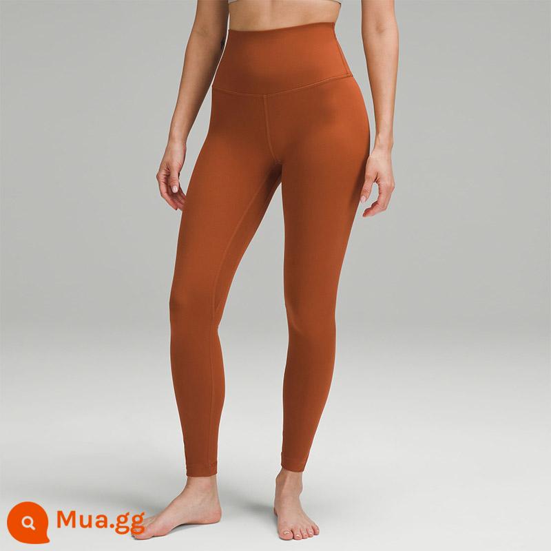 Quần bó thể thao lưng cao Align™ dành cho nữ 26" Yoga Naked 丨 lululemon LW5CYVA - màu cam đậm