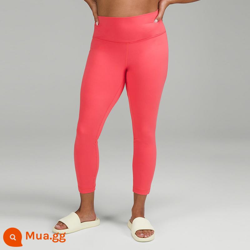 Quần bó thể thao lưng cao Align™ dành cho nữ 25" phong cách khỏa thân丨lululemon丨LW5CTCS - màu mâm xôi nhạt