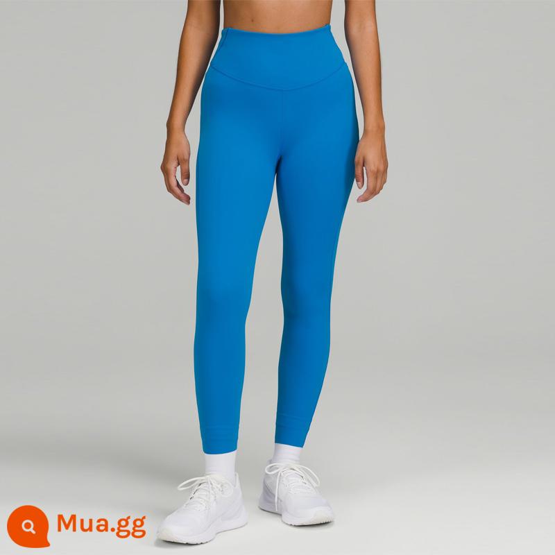 Quần legging cạp cao thể thao Base Pace dành cho nữ 25"丨lululemon丨LW5DKHS - Bể bơi màu xanh