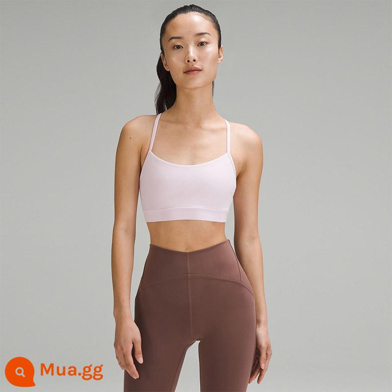 Áo ngực thể thao nữ Flow Y *Nulu丨lululemon丨LW2DFXA - màu hồng ngọt ngào