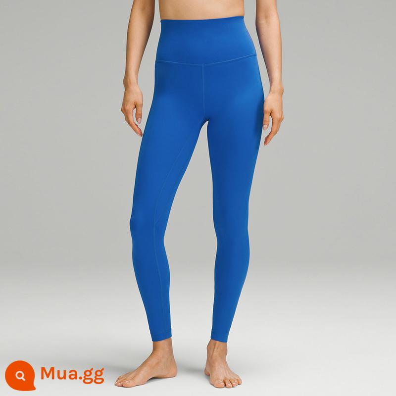 Quần bó thể thao lưng siêu cao Align™ dành cho nữ 26" tạo cảm giác khỏa thân丨lululemon丨LW5DT9A - ngọn lửa màu xanh