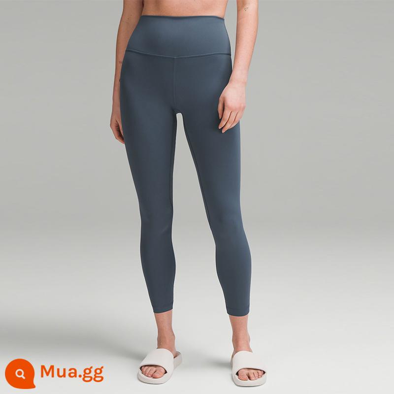 Quần legging thể thao lưng cao Align™ dành cho nữ 25" Quần yoga màu nude丨lululemon LW5CT3S - Màu xanh sắt