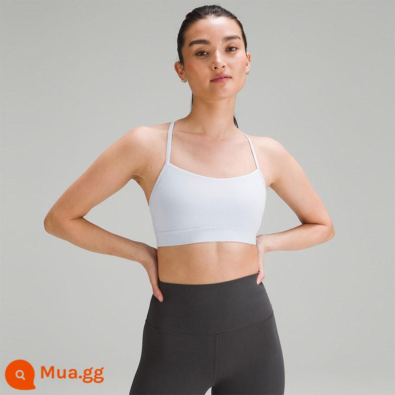 Áo ngực thể thao nữ Flow Y *Nulu丨lululemon丨LW2DFXA - Màu xanh lam sang trọng