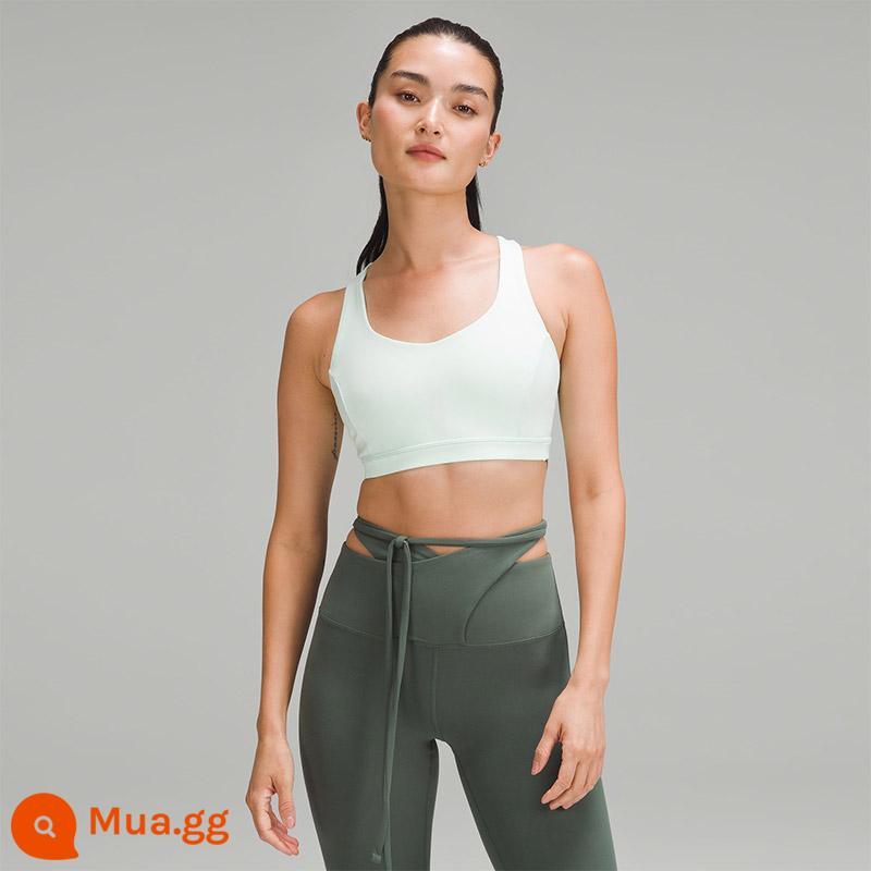 Áo ngực thể thao dành cho nữ Free to Be Serene丨lululemon丨LW2DG2A - khoảnh khắc bạc hà