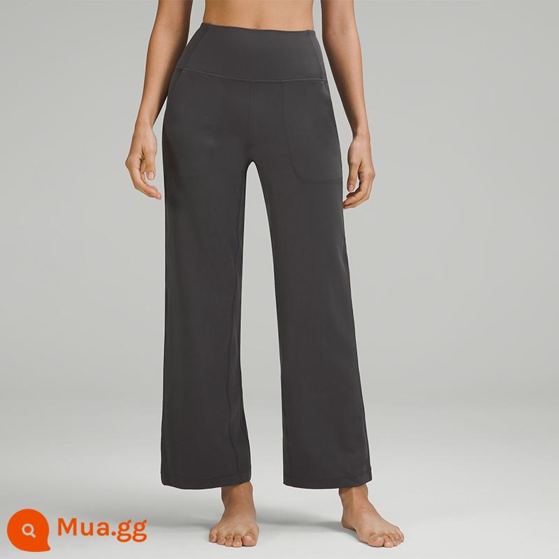 Quần ống rộng cạp cao thể thao Align™ dành cho nữ 28" Màu khỏa thân丨lululemon丨LW5ETMA - màu xám than chì