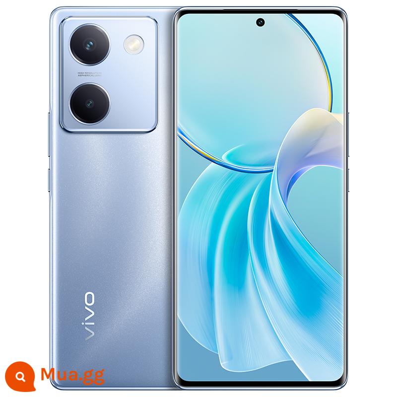 Giao hàng trong cùng ngày/vivo Y100 điện thoại thông minh mới 5G trò chơi chụp ảnh sinh viên đèn flash thông minh sạc pin lớn điện thoại di động vivoy78 y77 chính thức cửa hàng hàng đầu chính hãng - Thủy tinh màu xanh