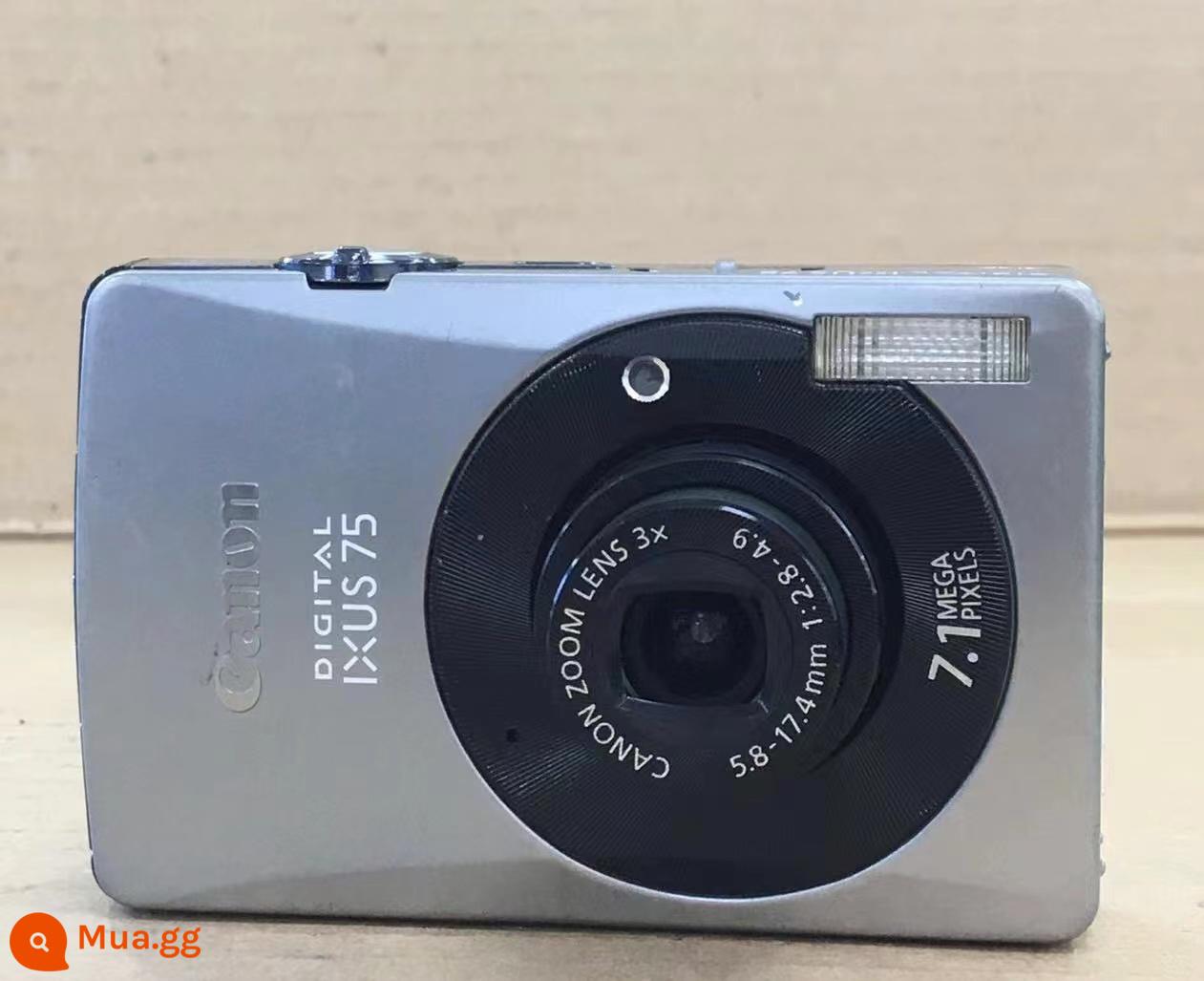 Canon/Canon IXUS 130 IXUS 95 Máy ảnh ccd retro dòng Canon IXUSX mẫu màu đỏ lưới - IXUS 75