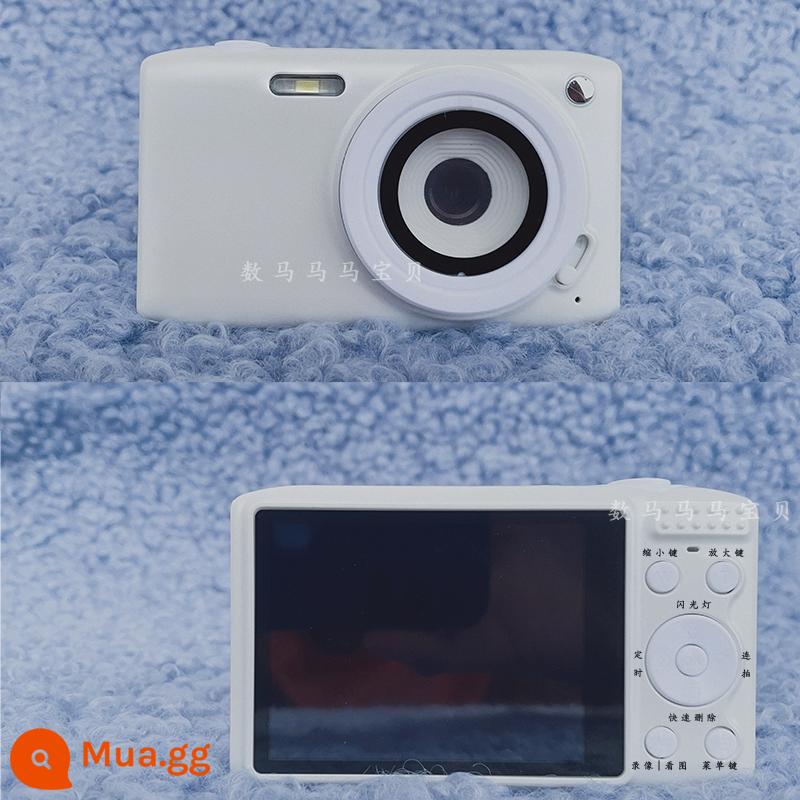 Khuôn viên mới sinh viên retro CCD kỹ thuật số độ nét cao máy ảnh trẻ em di động cô gái mục Polaroid quà tặng - o5 văn học trắng (có thể quay video và chuyển chúng sang điện thoại di động)