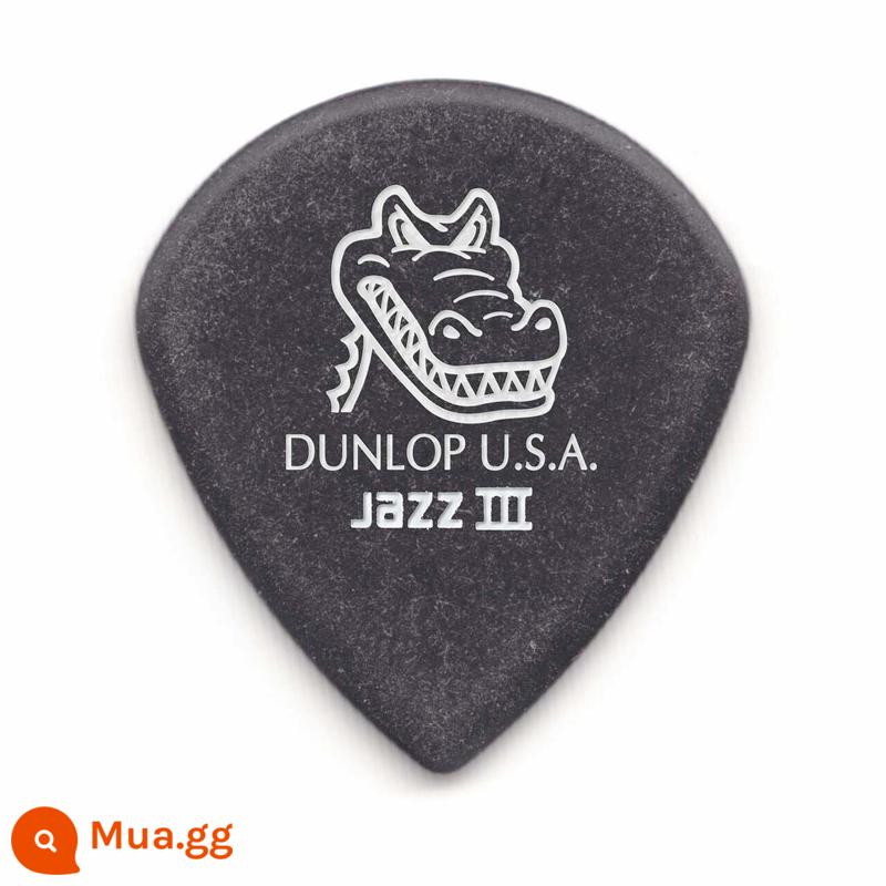 American Dunlop Jazz 3 XL MAX GRIP ULTEX JAZZ 3 gỗ dân gian guitar điện bass mái chèo - Đầu cá sấu mini JAZZ 3 tốc độ cao (1,4mm)—Được khuyến nghị