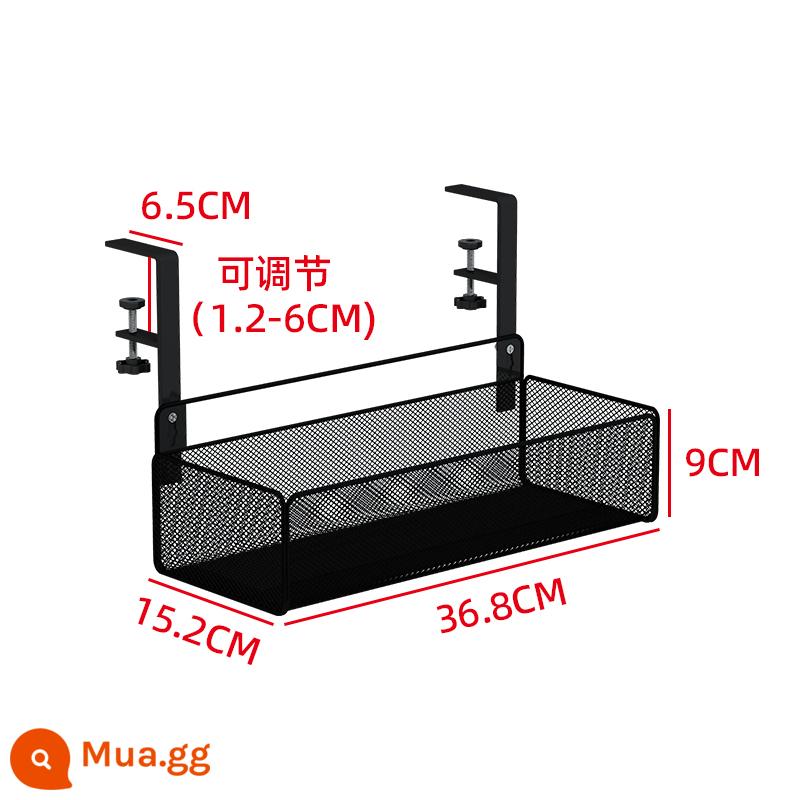 Văn phòng dưới bàn giá đỡ trạm lưu trữ hiện vật bảng dưới cùng bảng bên tủ treo miễn phí đấm hoàn thiện bàn chuyển đổi - Kiểu 2 màu đen (loại vít)