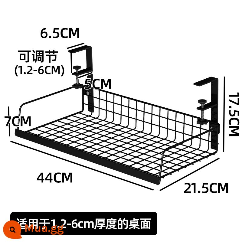 Văn phòng dưới bàn giá đỡ trạm lưu trữ hiện vật bảng dưới cùng bảng bên tủ treo miễn phí đấm hoàn thiện bàn chuyển đổi - Màu đen nâng cấp thêm kích thước lớn (phiên bản có thể điều chỉnh)