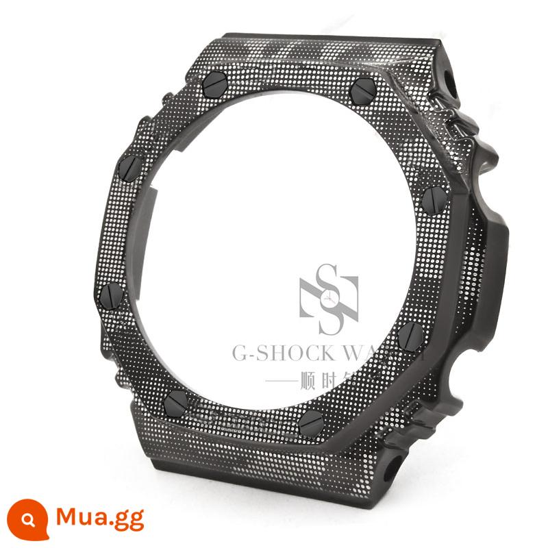 Thích hợp cho trang trại GA-2100 gỗ sồi sửa đổi AP kim loại vỏ kim cương dây đeo G-SHOCK phụ kiện vỏ hợp kim titan - Hộp ngụy trang AP