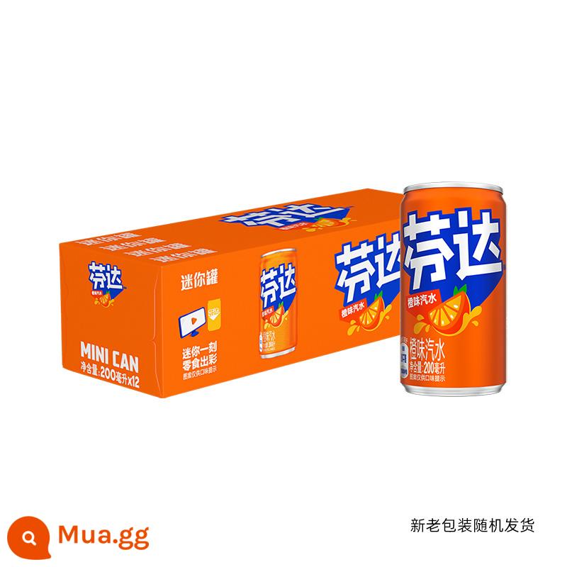 Nước ngọt có gas Fanta soda trái cây lon lon nước ngọt có ga hiện đại lon fullbox 330ml*24 Coca-Cola - Fanta 200ml*12 lon mini