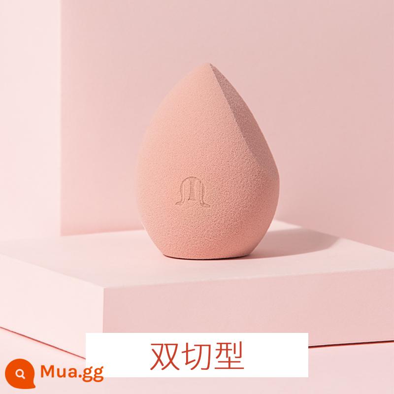 Tháng 3 Rabbit Beauty Makeup Egg Powder Puff Powder Loose Makeup Ball Sponge Tool Do Not Eat Powder Siêu mềm khô Ướt Công dụng kép Hoa hồng sương mù buổi sáng - Kiểu cắt đôi