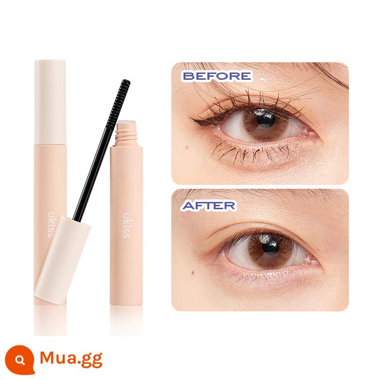 ukiss mascara chuốt mi shabu-shabu mascara lâu trôi không bị xẹp xoăn mảnh dài chống thấm nước chống mồ hôi chính hãng - Dụng cụ tẩy lông mi UKISS