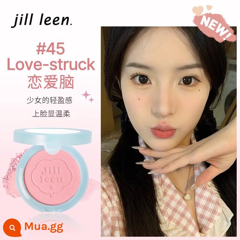 Bột thịt JILL LEEN má hồng đào bột ngọc trai với đèn flash mờ kem chống thấm nước cam làm sáng tông màu da mặt trời đỏ nữ - 45#Não Yêu