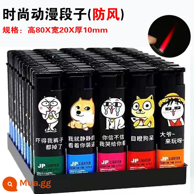 [Nguồn nhà máy 50 cái] bật lửa chống gió gia đình bật lửa dùng một lần mở lửa cửa hàng tiện lợi siêu thị miễn phí vận chuyển - truyện cười anime