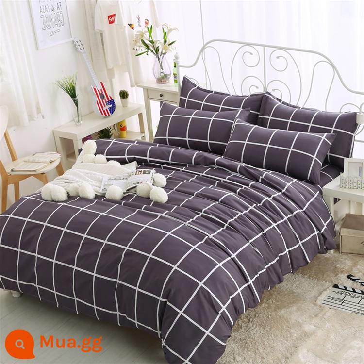 Giá đặc biệt vỏ chăn đơn 1,5m giường ký túc xá sinh viên đơn 180x200x230cm vỏ chăn đôi đơn giản 1,1m - la Mã