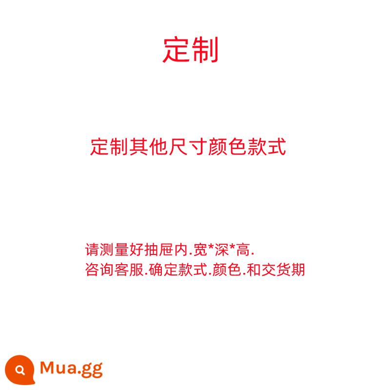 Ngăn kéo tùy chỉnh ngăn đựng đồ lót, đồ lót và tất Tủ quần áo ba trong một hộp đựng áo ngực gia đình dung tích lớn - Thiết kế và màu sắc (sản phẩm tùy chỉnh. Ảnh thẻ màu tóc mà không cần tư vấn) Tư vấn dịch vụ khách hàng