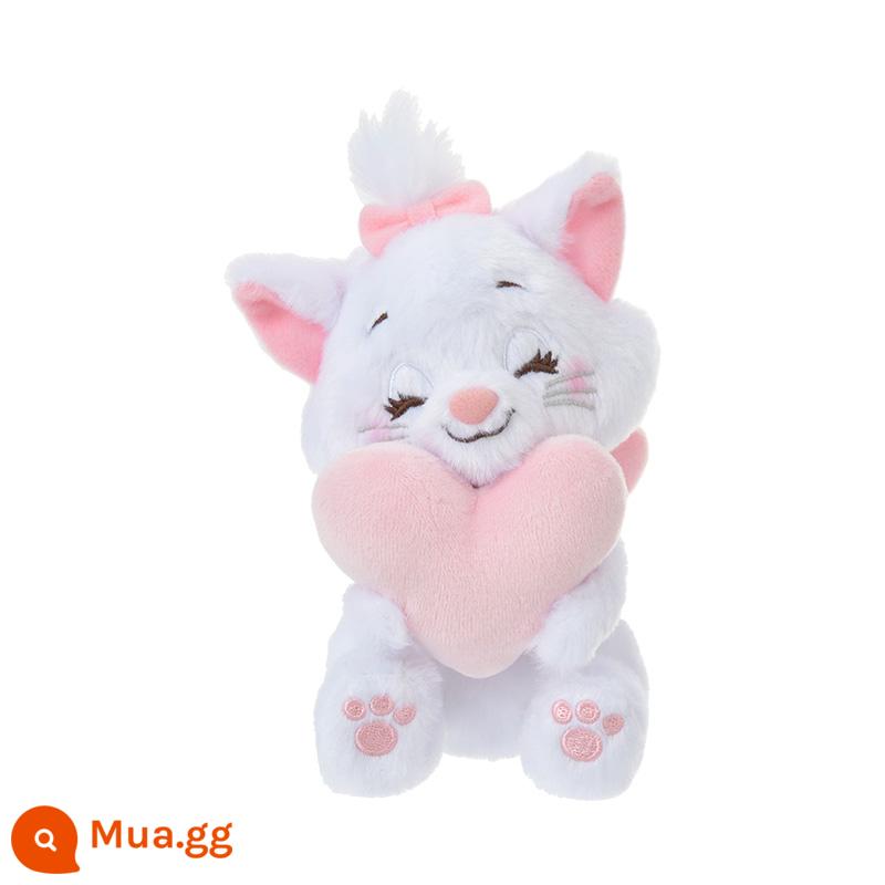 Disney Chính Thức Người Bạn Dễ Thương Ôm Series Winnie the Pooh Stitch Sang Trọng Búp Bê Mặt Dây Chuyền Quà Tặng Năm Mới - Mặt dây chuyền sang trọng hình mèo Mary