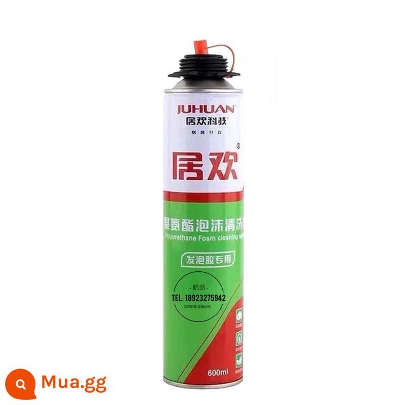 Chất chống cháy cách nhiệt keo bọt làm tổ Juhuan 920 keo bọt polyurethane thu thập năng lượng keo xịt tóc chất làm sạch súng bắn keo - Chất tẩy rửa tạo bọt Juhuan (tổng giá 15 chai) (600ml)