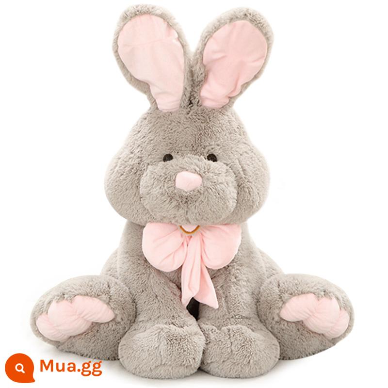 Thỏ Mỹ Bonnie Thỏ Búp Bê Búp Bê Lớn Sang Trọng Đồ Chơi Rag Doll Dễ Thương Ngủ Ôm Cô Gái Mạnh Hàn Quốc - xám