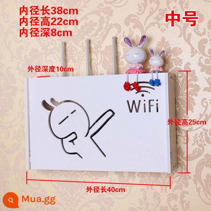 Bộ định tuyến không dây có lỗ hộp lưu trữ WiFi treo tường hộp trung tâm đa phương tiện chặn máy hộp giá đỡ - Chương 303: Thỏ trung gian