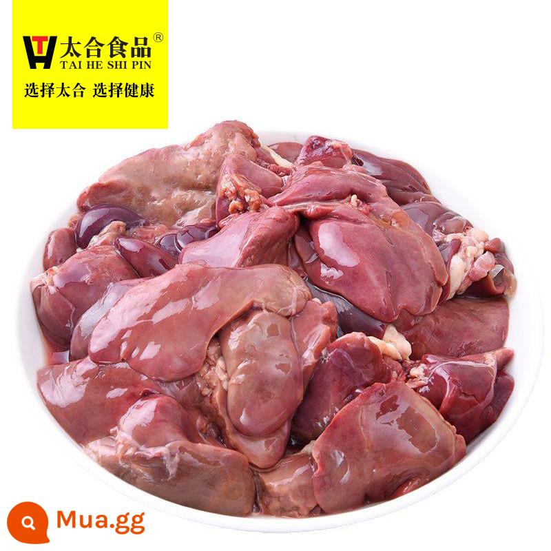 Gói 5kg gan gà tươi sống, tim gà, nội tạng gà, tim và gan, tim gà sống đông lạnh, nguyên liệu om thịt nướng - 5 pound [Thực phẩm Tim gà và Gan gà] (2,5kg)