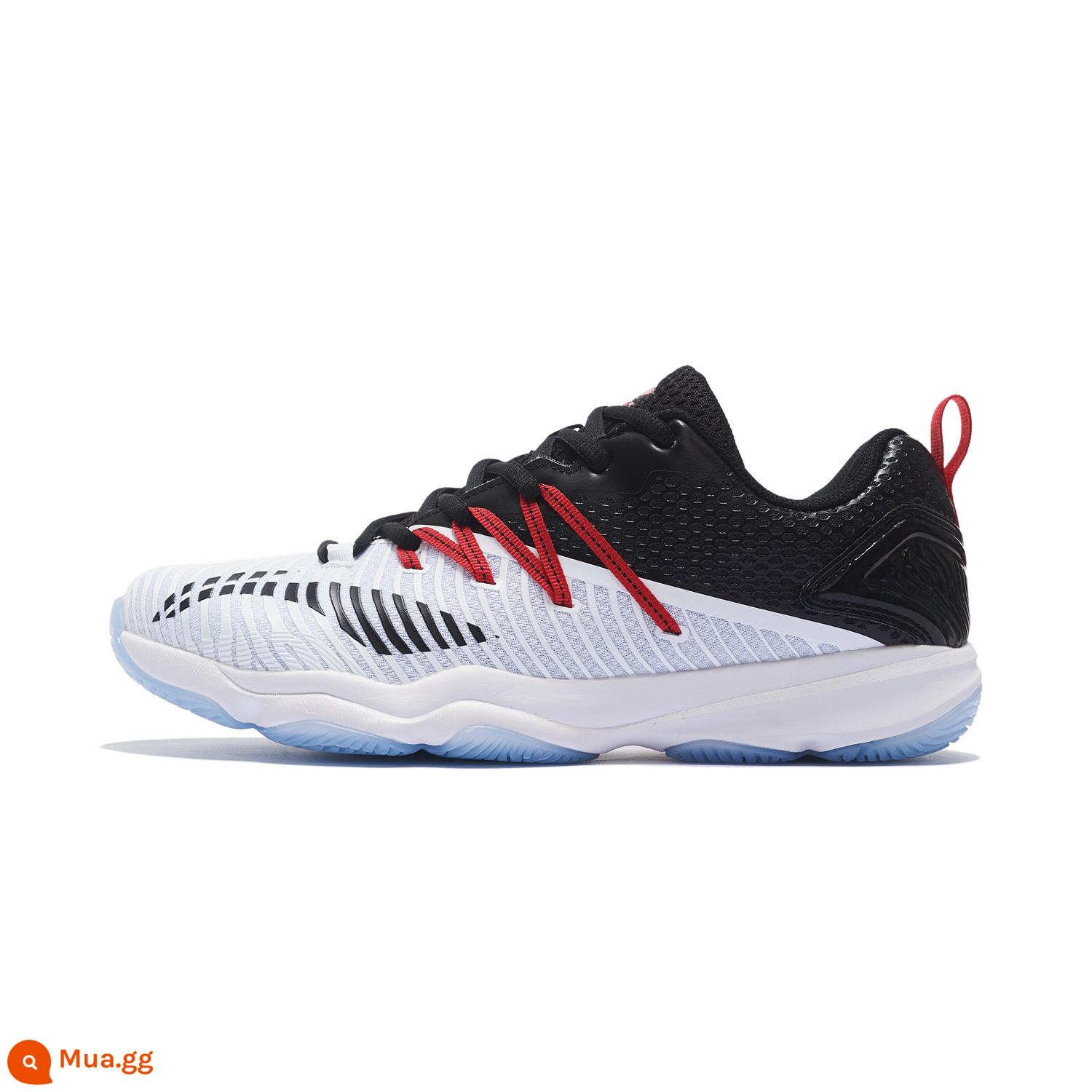 [Hàng mới 2022] Giày cầu lông Li Ning Chameleon VI LITE luyện tập chống trượt nam nữ AYTS012 - AYTP015-13 tiêu chuẩn đen/tiêu chuẩn trắng (nam)