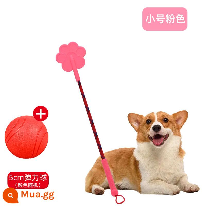 Dog hit dog stick thiết bị huấn luyện chó pet love beat roi huấn luyện dog stick dog hit stick training dog stick training đồ dùng cho chó - Kèn hồng + bóng nhảy đặc