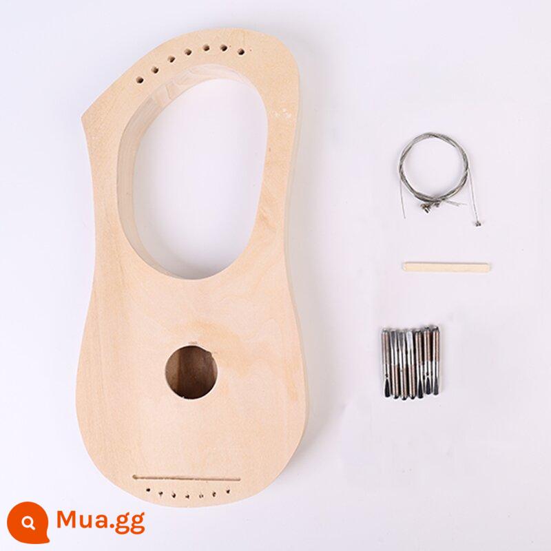 Nhà máy bán hàng trực tiếp cho người mới bắt đầu diy 7 tông màu lya qin crescent qin portable vẽ tay lắp ráp vật liệu sơn trọn gói - Gói cơ bản Lydia