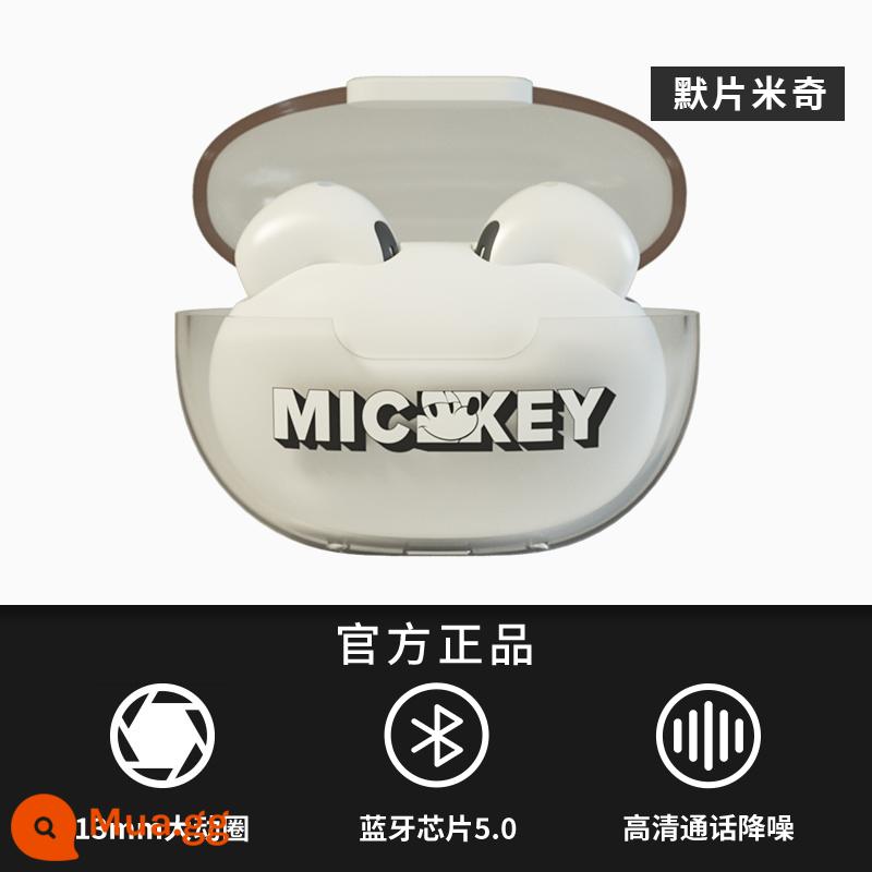 NetEase Disney X1 Tai Nghe Bluetooth Không Dây In-Ear Thể Thao Giảm Tiếng Ồn Thích Hợp Cho Huawei Apple Chất Lượng Âm Thanh Cao - Silent Movie Mickey [Bluetooth 5.0+13mm thiết bị động lớn+Giảm tiếng ồn cuộc gọi HD]