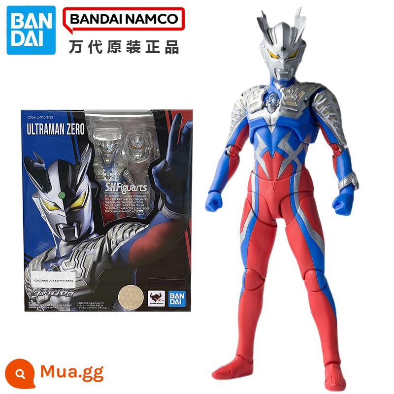 Bandai Soul Limited SHF Ultraman Ultraman Ultimate Shining Form Palagi Shield Hình mẫu có thể di chuyển - SHF Ultraman Zero dạng bình thường, sẵn sàng xuất xưởng sau vài giây