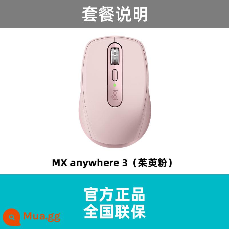 Chuột không dây bluetooth Logitech MX Anywhere3/2s máy tính xách tay bột sạc văn phòng cao cấp - Bột MX Anywhere 3 Cornus officinalis