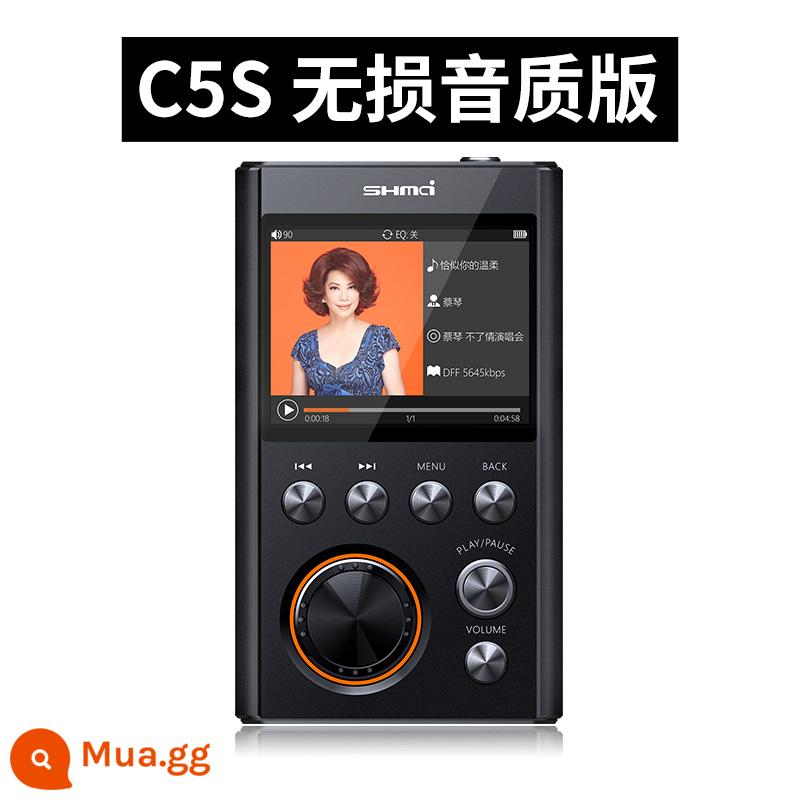 Không Bị Biến Dạng Máy Nghe Nhạc HIFI Sinh Viên Máy Nghe Nhạc Walkman Chuyên Nghiệp Sốt Làm Chủ Cấp Dsd Di Động MP3 Xe Hơi MP4 - đen