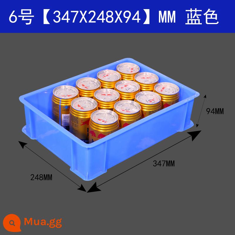 Hộp phụ tùng Hộp doanh thu Hộp vật liệu Hộp vít Hộp phụ kiện Hộp nhựa Hộp công cụ phần cứng Hộp lưu trữ - Màu xanh 6#347X248X94