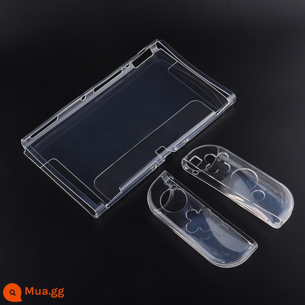 Vỏ bọc tay cầm công tắc Ajitomo OLED NS vỏ nước trong Vỏ TPU vỏ bảo vệ vỏ chính Joy-Con - Vỏ bộ phận chính dành riêng cho OLED + vỏ tay cầm, bộ hoàn chỉnh, bộ hoàn chỉnh TPU