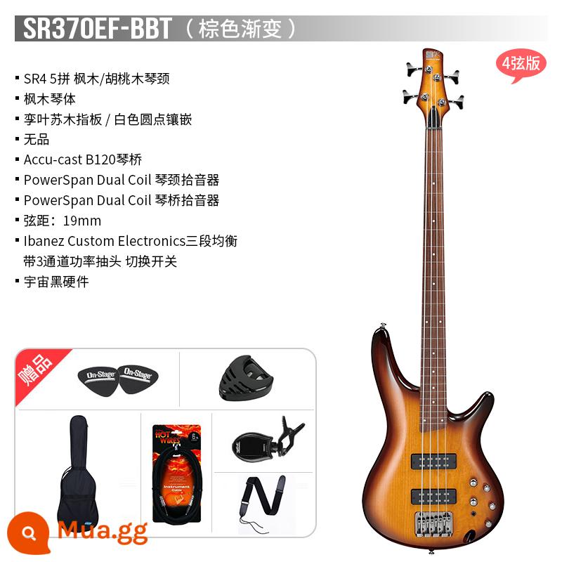 Cửa hàng hàng đầu chính thức của Ibanez Ibanez GSR200/320 bass SR300E/305/370 bass điện - SR370EF-BBT