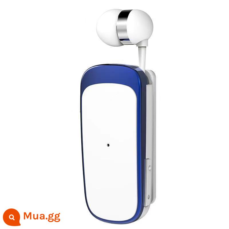 2022 mới trình điều khiển tai nghe bluetooth lavalier giảm tiếng ồn chuyên dụng lái xe không đau không dây thời lượng pin siêu dài - [Mẫu cũ màu trắng và xanh] Thời lượng pin 10 giờ và phiên bản giảm tiếng ồn