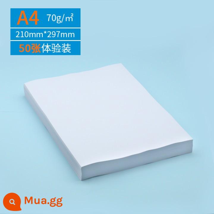 Giấy in Shurong A4 giấy photocopy giấy trắng 70g nguyên hộp 5 gói Giấy A4 500 tờ giấy in a4 văn phòng 80g - 50 tờ giấy photocopy 70g/A4 [Mẫu dùng thử]