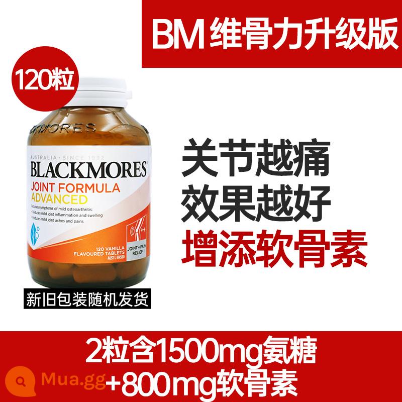 Phiên bản nâng cao của Thuốc mỡ Vital Glucosamine Chondroitin của Úc dành cho người trung niên và người cao tuổi để bảo vệ khớp và xương, Viên nén Canxi Vital Glucosamine Chondroitin, không phải Hoa Kỳ. - [Khuyến nghị 2 chai mỗi chu kỳ] BM Bone Strength Enhance Edition 120 viên