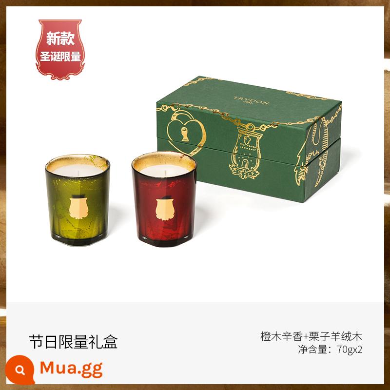 Cire Trudon Giáng Sinh Pháp nến thơm làm dịu tinh dầu hỗ trợ giấc ngủ hương thơm đám cưới sinh nhật Quà Tặng Năm Mới - Hộp Quà Ngày Lễ & Giáng Sinh Phiên Bản Giới Hạn